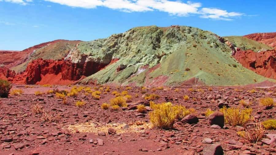 From San Pedro de Atacama: Rainbow Valley Tour - The drive out of San Pedro: mountain views you don’t have to work for