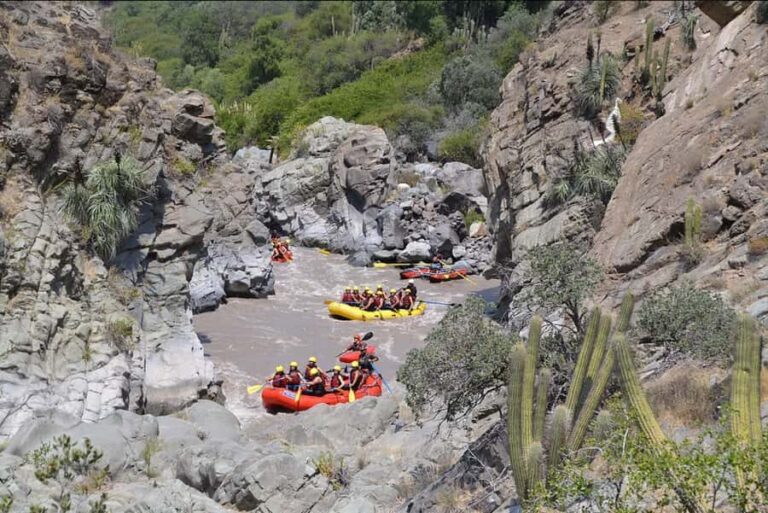 From Santiago: Rafting in the Maipo Canyon - Where the trip starts: San José del Maipo vs. pickup from Santiago
