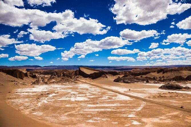 Full Atacama - SORBAC (group tours) - Day 5: Valle Arcoiris minerals, Hierbas Buenas petroglyphs, Toconao artisans, and flamingos at Chaxa
