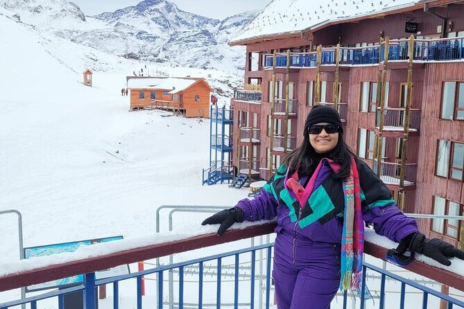 Panoramic Andes Valle Nevado and Farellones - Valle Nevado (public sector when possible), with El Colorado as the backup