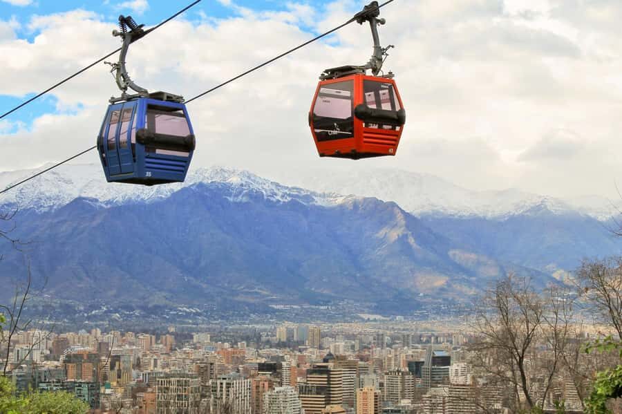 Santiago: 2-Day Hop-On Hop-Off Bus Ticket and Cable Car - The exact route logic: from Parque Arauco to Costanera Center