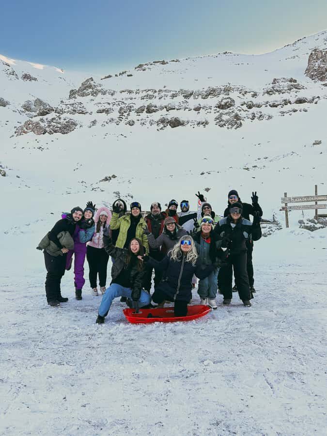 Santiago: Panoramic Snow Tour in Farellones Region. - Mirador stops and a long photo hour: the view part is real