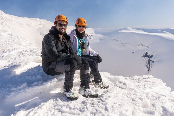 Villarrica Volcano Ascent - Zenit - Villarrica’s Ascent in Phases: From Walking Sticks to Crampons and Ice Ax